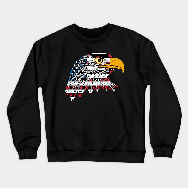 American Eagle Crewneck Sweatshirt by Mark Ewbie